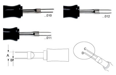 叉式接线端子取出器(取消中）